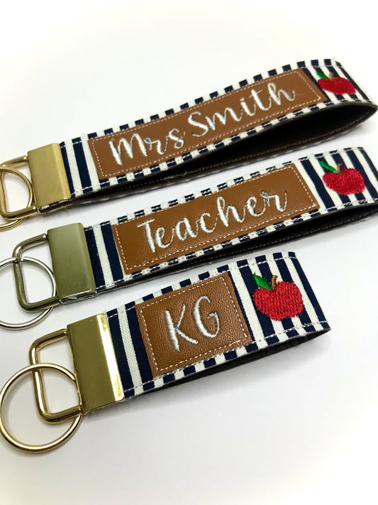 Personalised Apple Keyfob